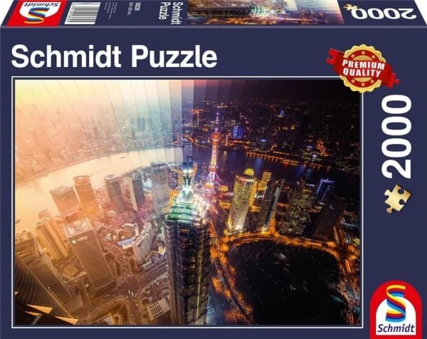 Schmidt Spiele 58239, 2000 stykker, Bygninger, 12 år