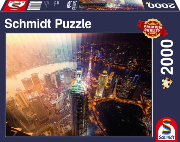 Schmidt Spiele 58239, 2000 stykker, Bygninger, 12 år