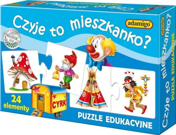 Adamigo Puzzle Whose apartment is this? Puzzle (6656)