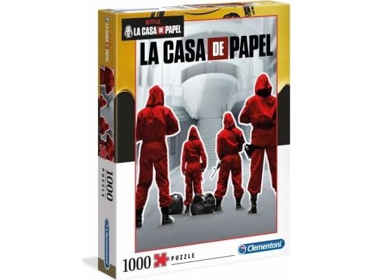 Clementoni La Casa De Papel, 500 kpl, Televisio/Elokuvat, 10 vuosi/vuosia
