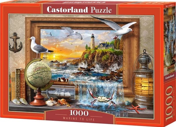 Castorland Marine to Life 1000 pcs, 1000 styck, Konst, 9 År