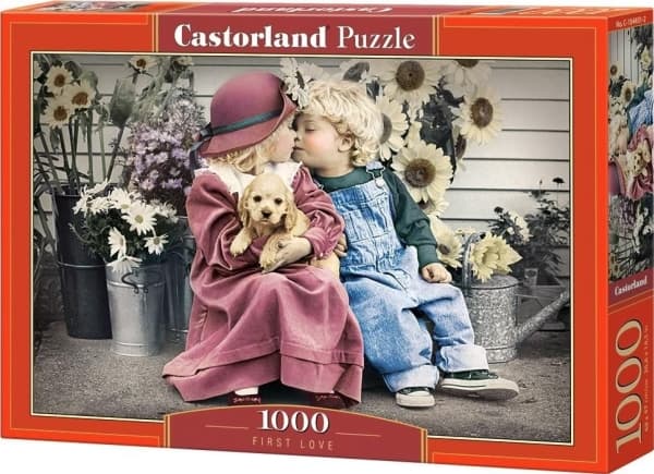 Castorland First Love 1000 pcs, 1000 stykker, Barn, 9 år