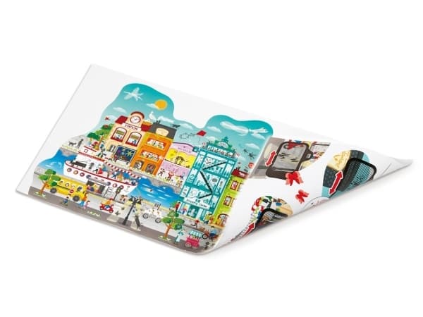Hape animated city puzzle