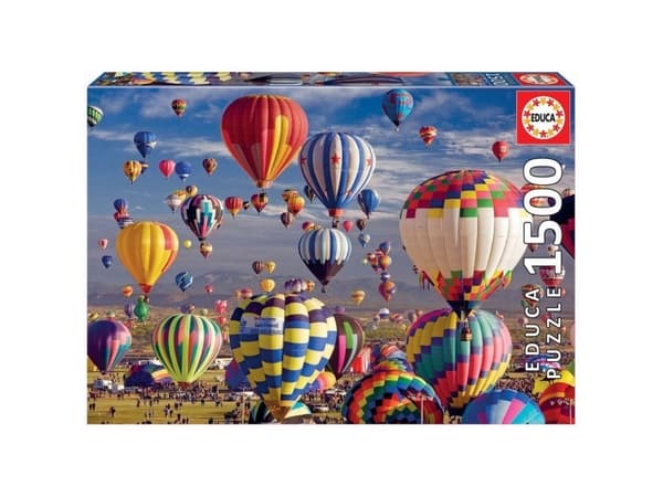 Educa Puzzle 1500 palaa Kuumailmapallot