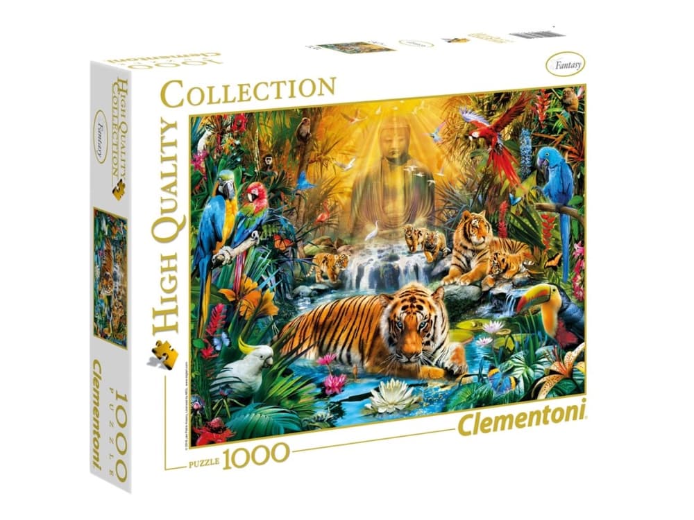 Clementoni High Quality Collection - Mystic Tigers - pussel - 1000 delar