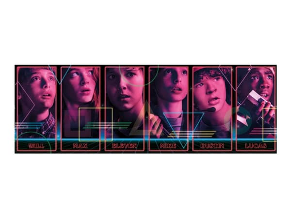 Clementoni Panorama - Stranger Things - puslespill - 1000 deler
