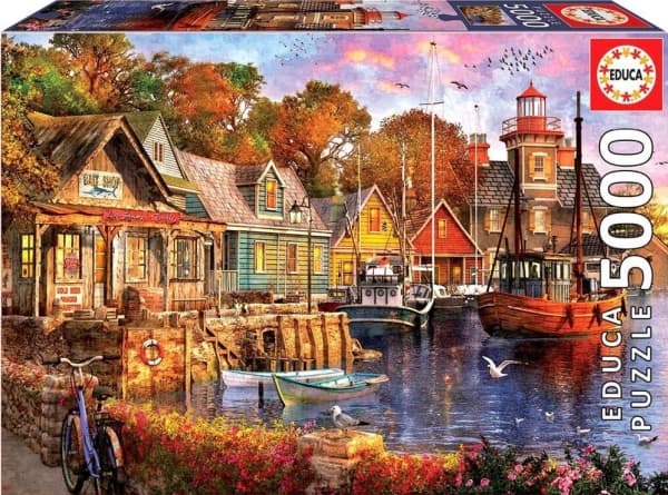 Educa Puzzle 5 000 pieces Evening in port