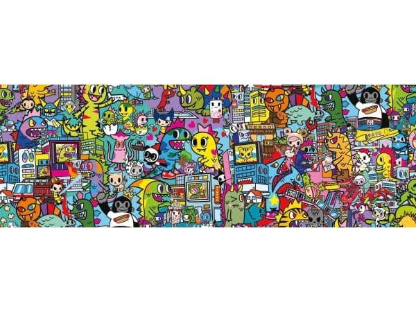 Clementoni Tokidoki, 1000 kpl, Sarjakuvat, 10 vuosi/vuosia