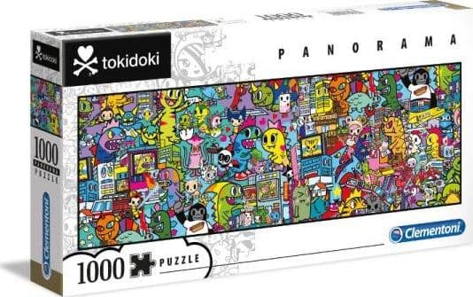 Clementoni Tokidoki, 1000 kpl, Sarjakuvat, 10 vuosi/vuosia