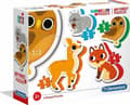 Pikkukuva 4 / 4: Clementoni My First Puzzles, 3 kpl, Eläimet, 2 vuosi/vuosia