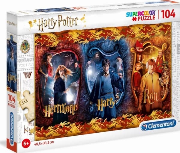 Clementoni Harry Potter, 104 kpl, Televisio/Elokuvat, 6 vuosi/vuosia