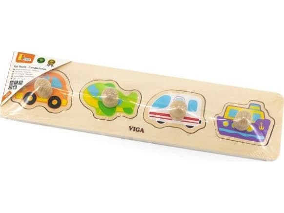 Viga Viga 44534 The first puzzle with handles - transport