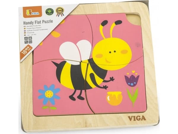 Viga Viga 50138 Pussel på en matta - ett bi