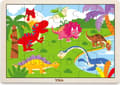 Pikkukuva 1 / 3: Viga Viga 51460 Palapeli matolla 24 elementtiä - dinosaurukset