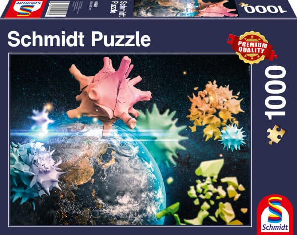 Schmidt Games Schmidt Games Palapeli PQ 1000 Planeta Ziemia 2020 G3
