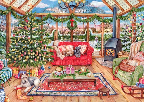 Christmas Conservatory Pussel 1000 bitar 11275