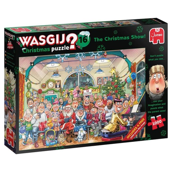 Wasgij 16 The Christmas Show Puslespil 1000 brikker 19183