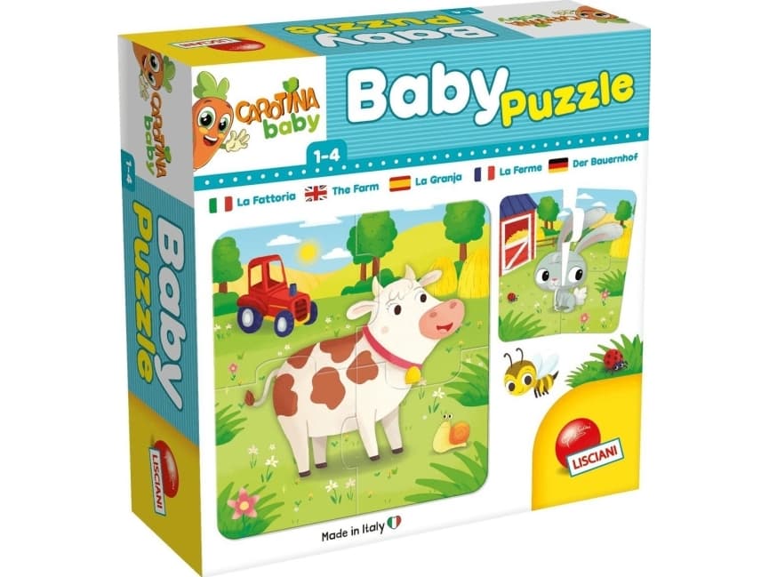 Lisciani Carotina Baby Puzzle Farm (80083)