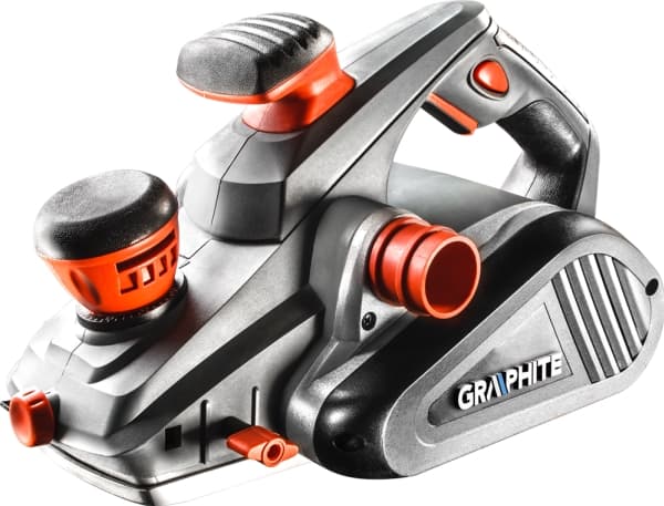 Elektrisk høvl Graphite 1300W, høvledybde 3.5mm, høvlbredde 110mm
