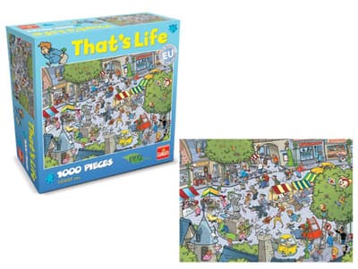 That's Life - City 1000pcs Stadsliv Pussel