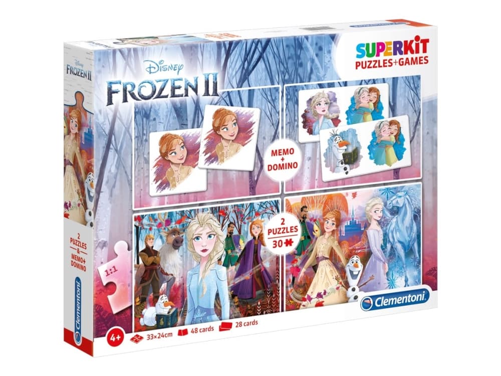 Clementoni Superkit - Disney Frozen 2 - puslespill - 60 deler