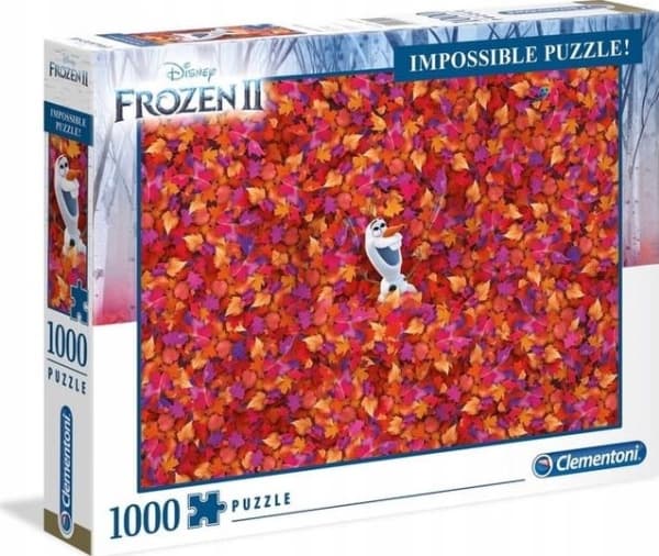 Clementoni Disney Frozen 2, 1000 kpl, Taide, 10 vuosi/vuosia