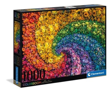 Clementoni ColorBoom - Whirl - puslespill - 1000 deler