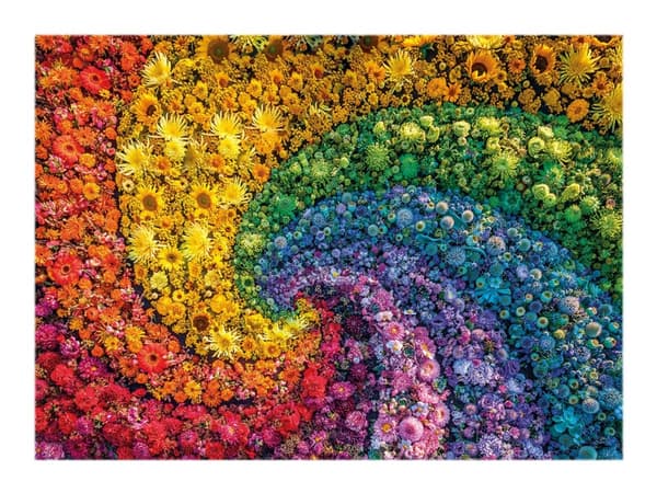 Clementoni ColorBoom - Whirl - puslespill - 1000 deler
