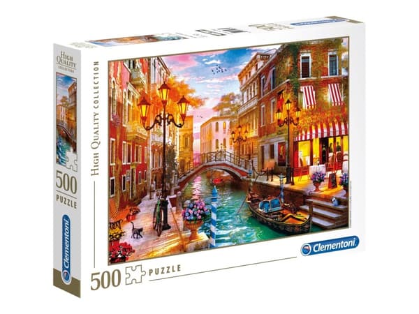 Clementoni High Quality Collection - Solnedgång över Venedig - pussel - 500 delar
