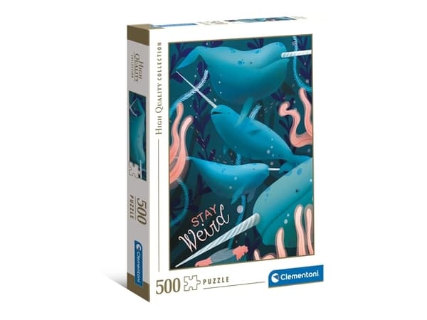 Clementoni Narwhal, 500 kpl, Taide, 10 vuosi/vuosia
