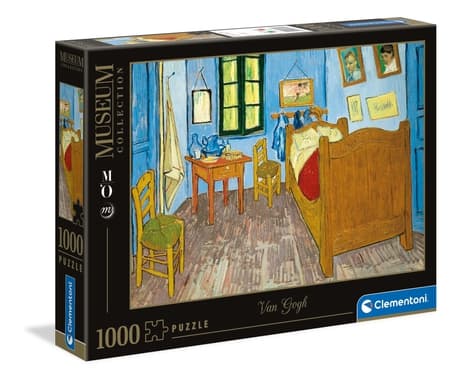 Clementoni Museum Collection - Van Gogh: Bedroom in Arles - pussel - 1000 delar