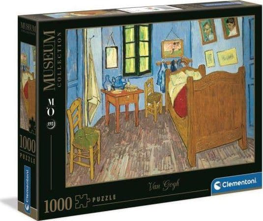Clementoni Museum Collection - Van Gogh: Bedroom in Arles - pussel - 1000 delar