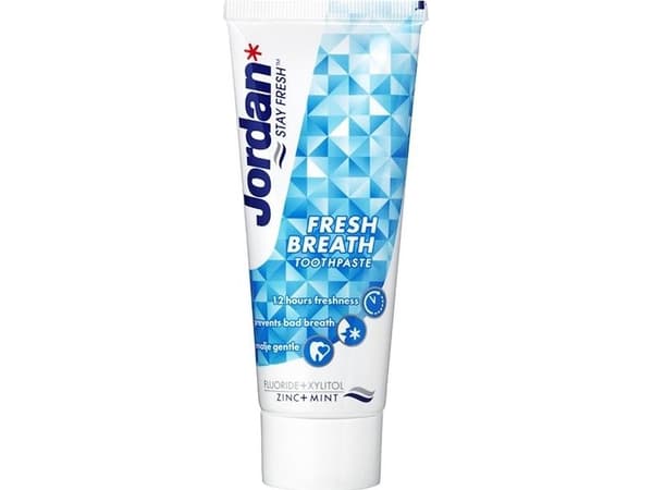 Jordan Stay Fresh forfriskende tannkrem Fresh Breath 75ml