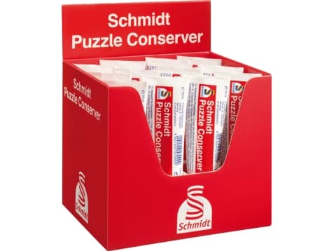 Schmidt Spiele 57999, Lim til puslespill, Rød, Hvit