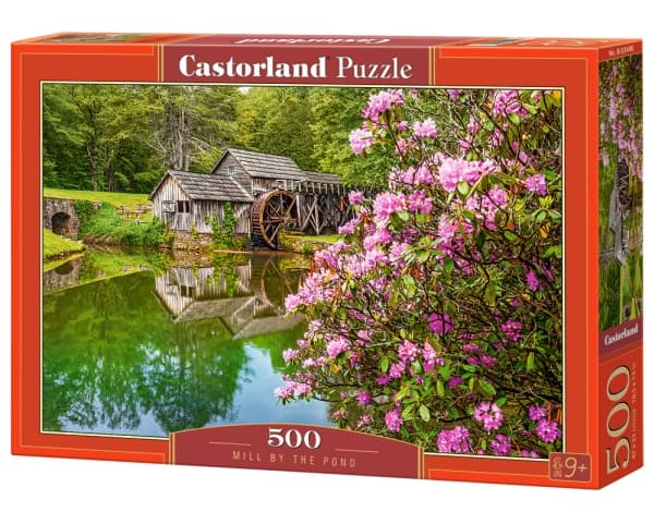 Castorland Mill by the Pond 500 pcs Puslespill 500 stykker Landskap CDON