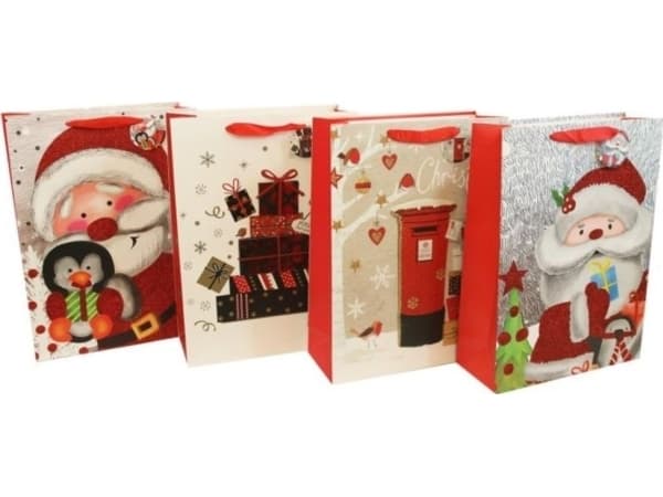 Beniamin Christmas 3D bag, vertical, large mix
