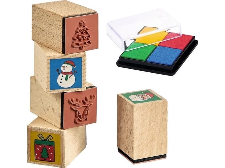 Cass film Wooden stamps - Christmas