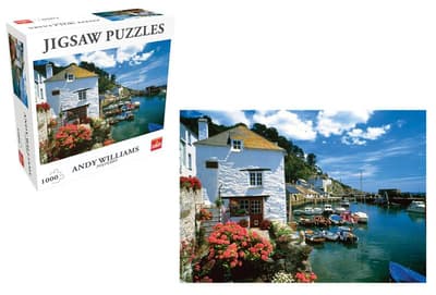 Puzzle Polperro 1000pcs- Fiskarby Pussel