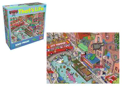 That's Life - Moving 1000pcs- Flyttdagen Pussel