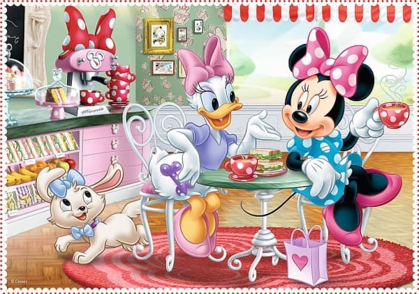 Trefl Puzzle 4in1 Minnie med venner (34355)