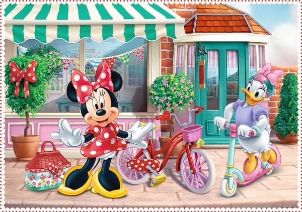 Trefl Puzzle 4in1 Minnie med venner (34355)