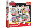 Miniatyrbilde 1 av 5: Trefl Puzzle 4in1 Minnie med venner (34355)