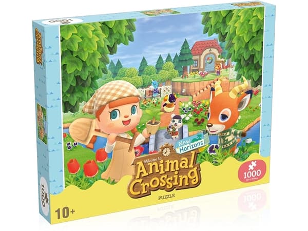 Winning Moves Puzzle Annimal Crossing 1000 pieces