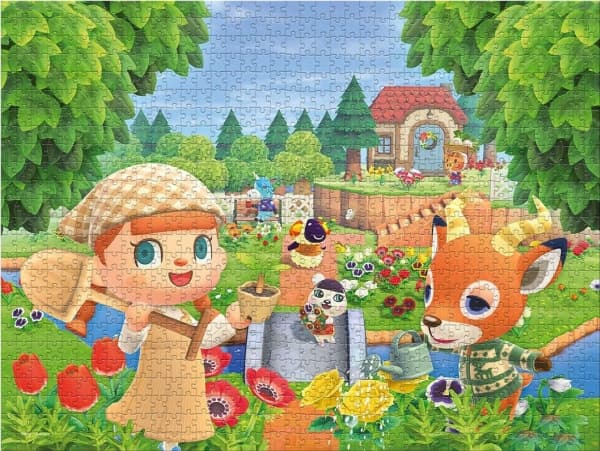 Winning Moves Puzzle Annimal Crossing 1000 pieces