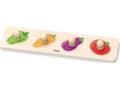 Miniatyrbilde 1 av 3: Viga Toys Viga 44532 The first puzzle with handles - vegetables