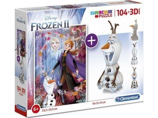 Clementoni Frozen 2, 104 styck, TV/film, 6 År
