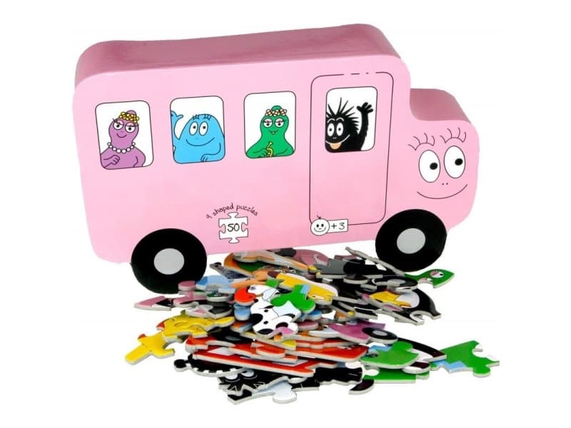 Barbo Toys - Puzzle - Barbapapa Transport (9 puslespil)
