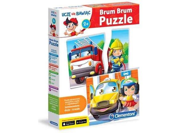 CLE puzzle Vehicles and Occupations Brum Brum 60920