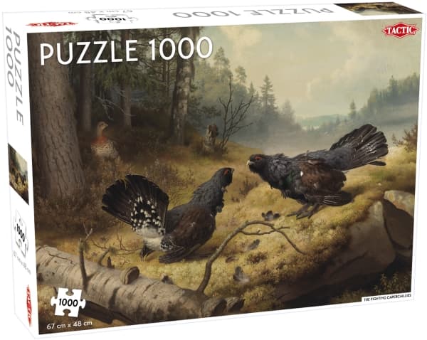 Tactic 55245, Pussel, 1000 styck, Djur, Barn, 9 År