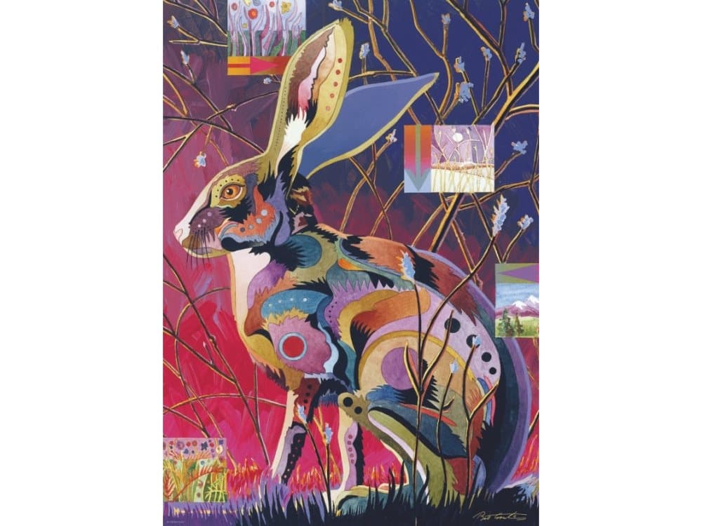Heye Puzzle 1000 pieces - Precious animals: rabbit